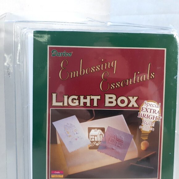 Darice Light Box Embossing Essentials Tracing 9x6x3 Taiwan 2503-51 NEW - Picture 2 of 8
